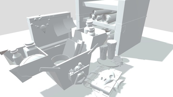 Horton_ Amanda_4_2_ Witchbox 3D Model