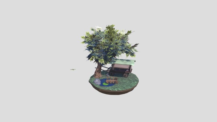 Merchant Cart (College Project) 3D Model
