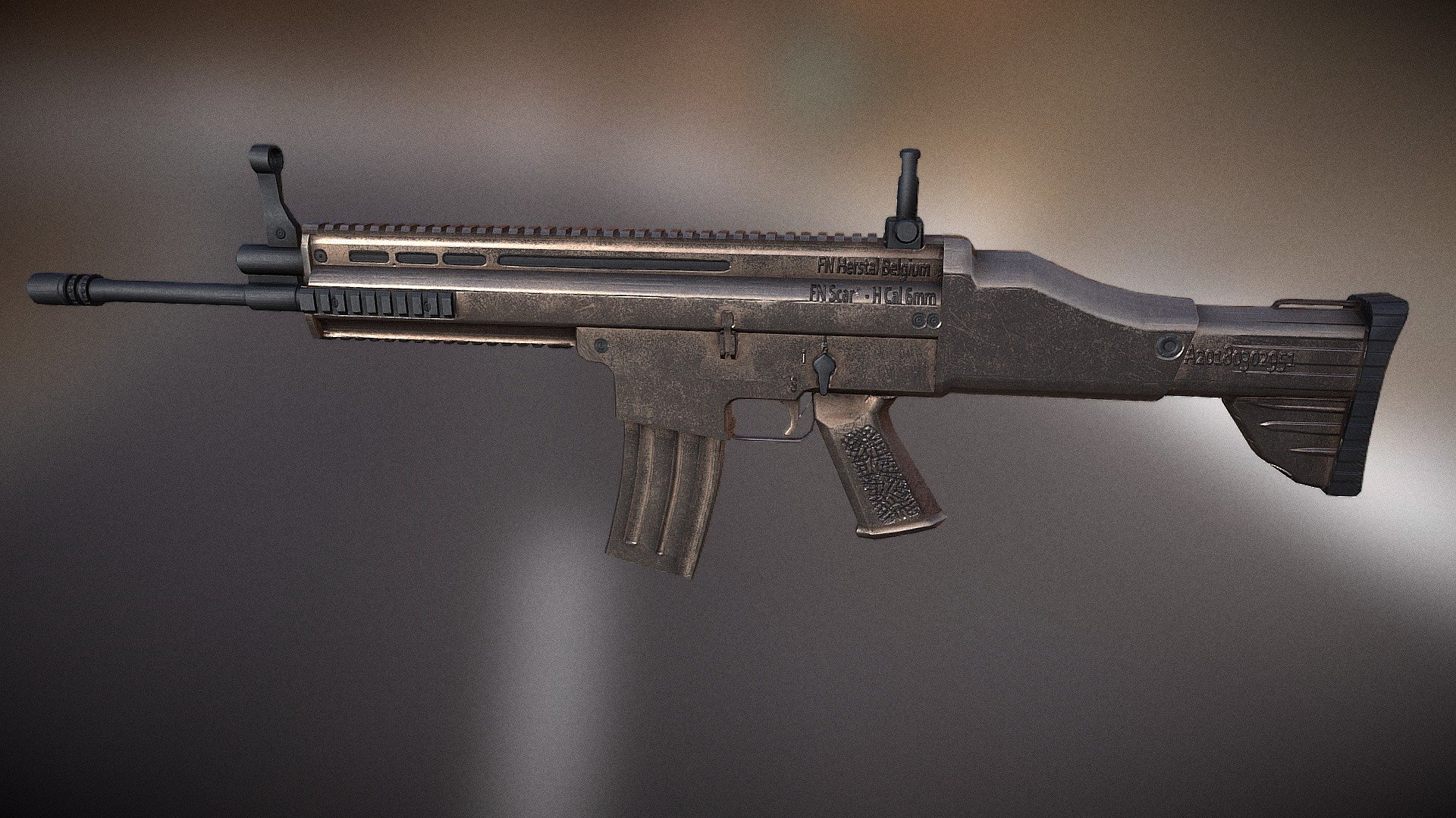 SCAR-L - Buy Royalty Free 3D model by João Miranda (@miranda81 ...