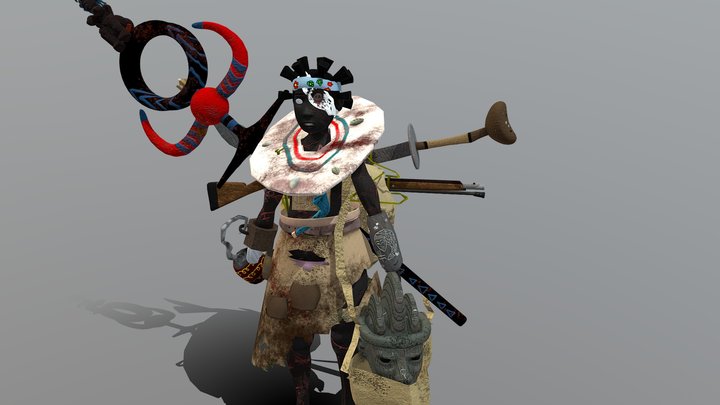 Oldest Twin Sister by MatthewJPowell 3D Model