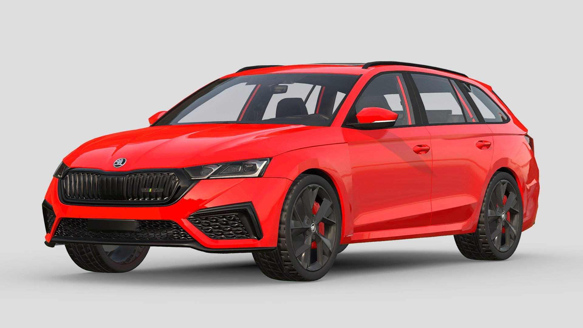 Skoda Octavia RS Combi 2021 - 3D model by ProGraphix [5122854] - Sketchfab