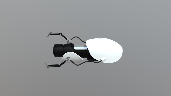 Portalgun For Obj 3D Model