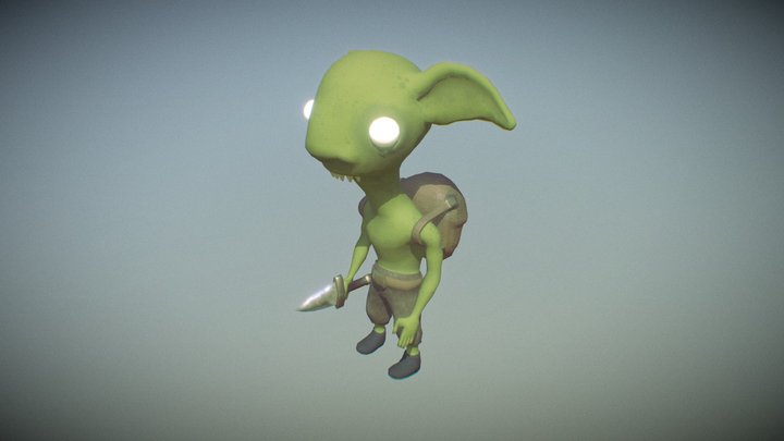 Goblin Character 3D Model