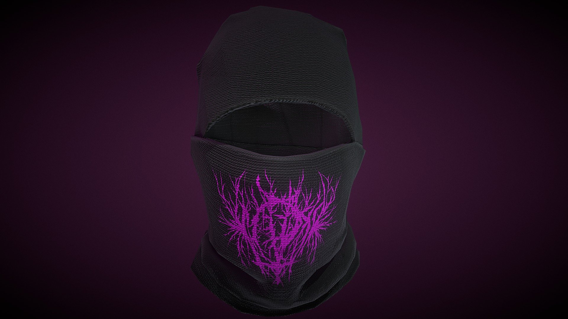Progeny Ski Mask Pink - 3D model by audiode [5122ba3] - Sketchfab