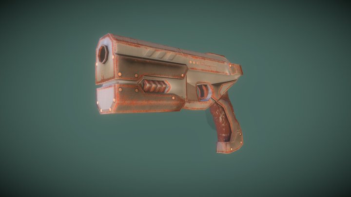 Gun 3D Model