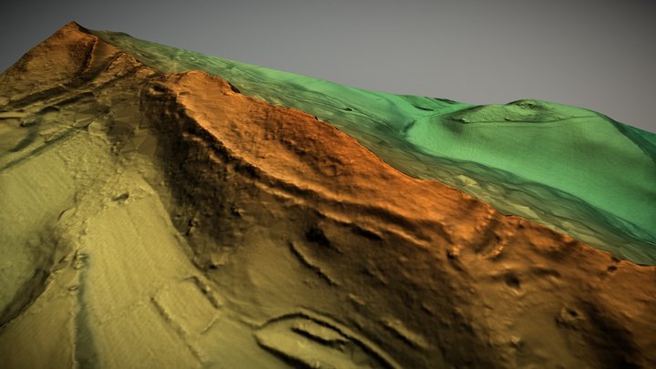 Blodwell Rock, Shropshire (UK) – Free 3D Model STL