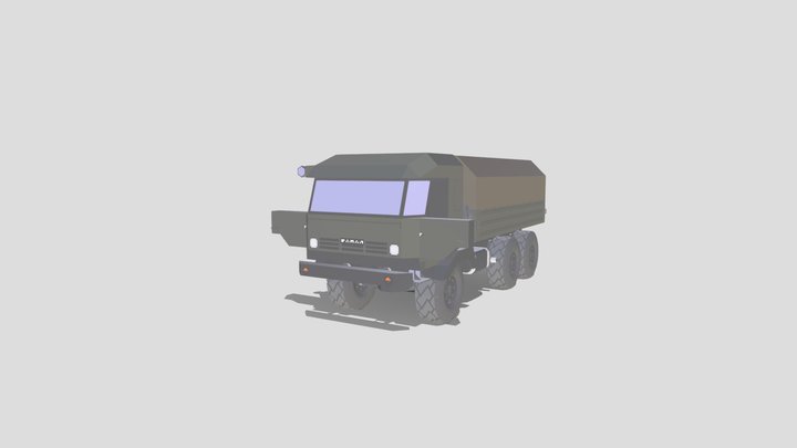 KAMAZ 5350 3D Model