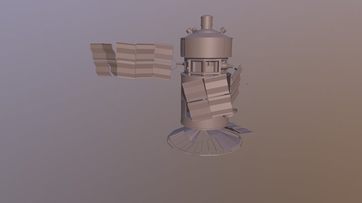 Satellite 3D Model
