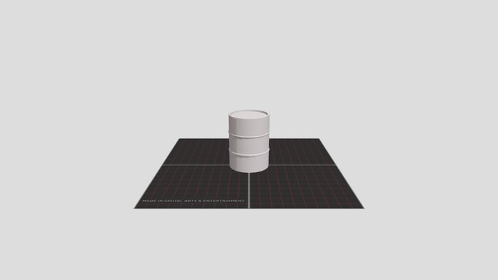 Barrel V2 3D Model