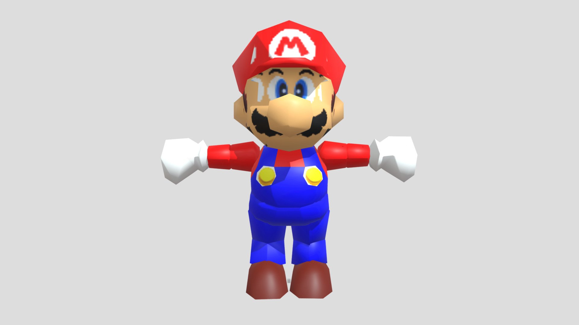 Mario (SM64) - Download Free 3D model by kanaleja87 [5126224] - Sketchfab