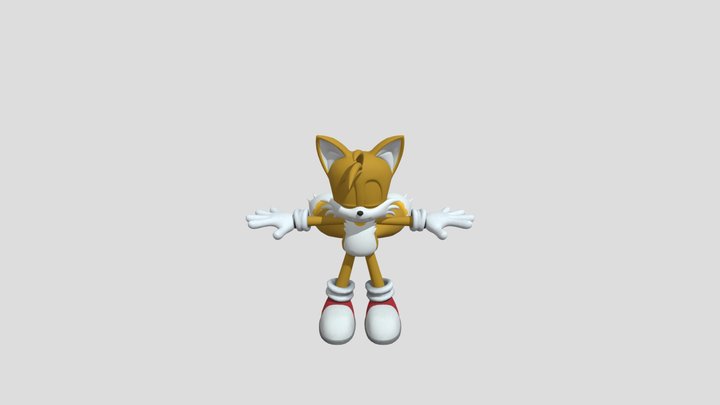 Sonic Frontiers - Tails 3D Model