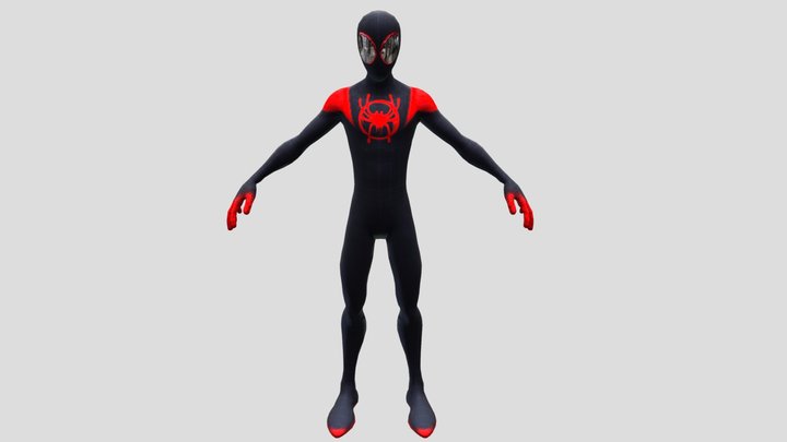 spiderman by haziq 3D Model