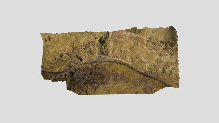 Summit Road Christchurch New Zealand 3D Model