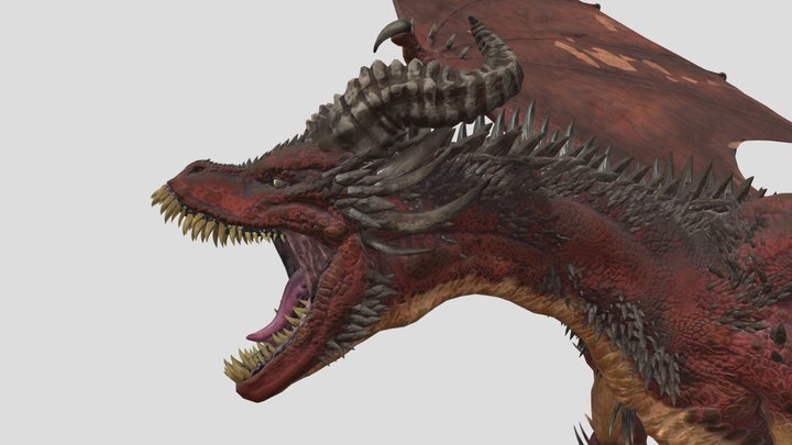 Voltharos the Dragon 3D Model