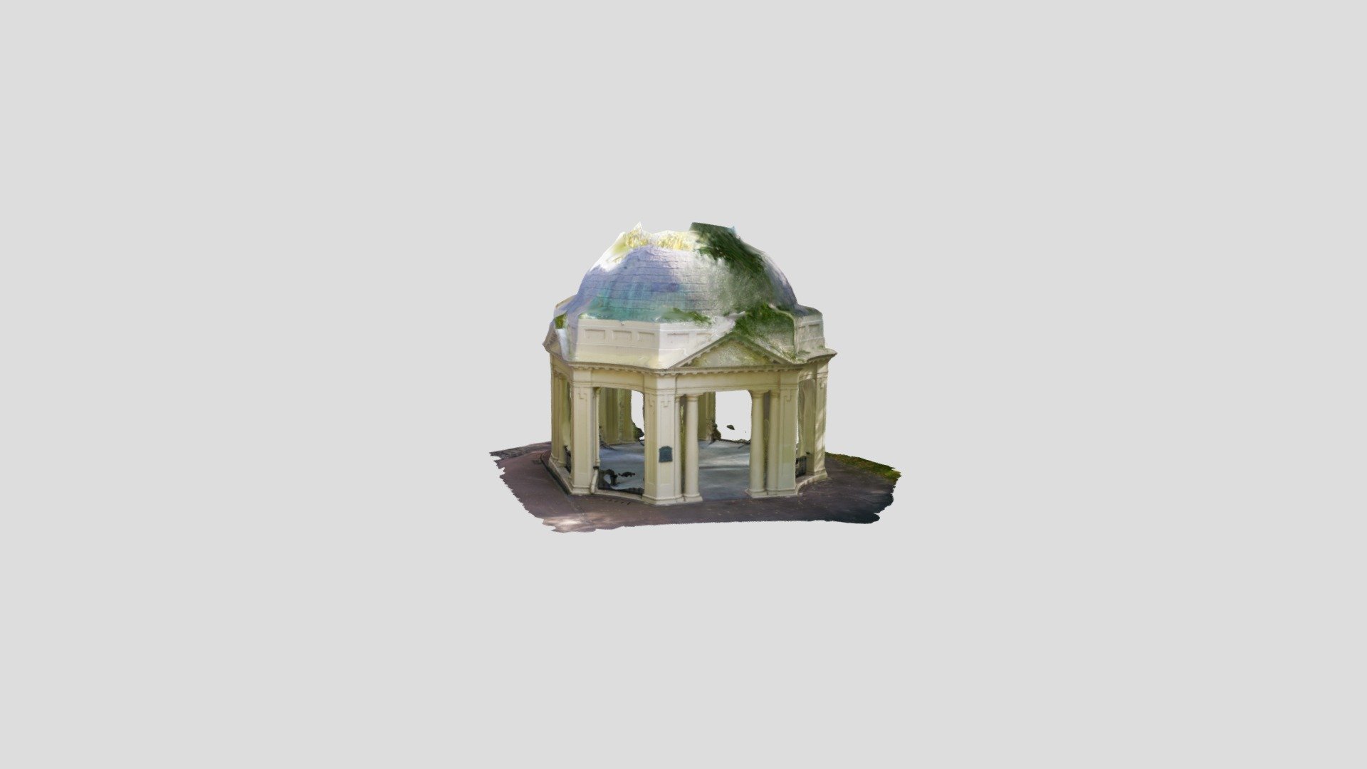 Lady Clarke Memorial from Depth Maps #MDDH2021