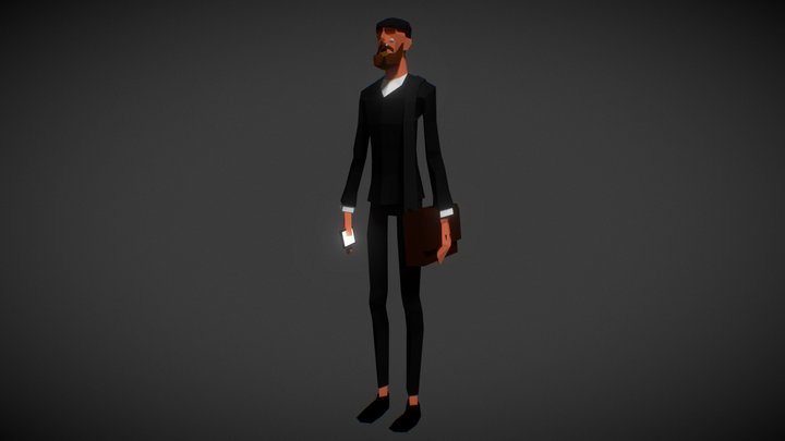 Gentleman 3D Model