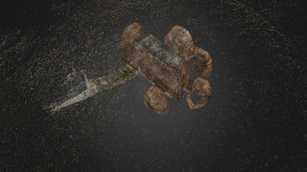 Cuween Neolithic Tomb, Orkney (Point Cloud)