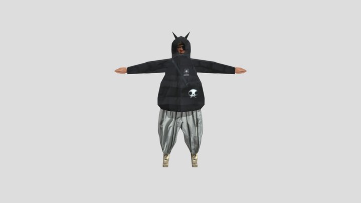 Character_01[PSXstyle] 3D Model