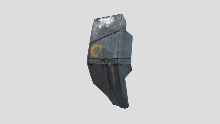 Combine Shield 3D Model