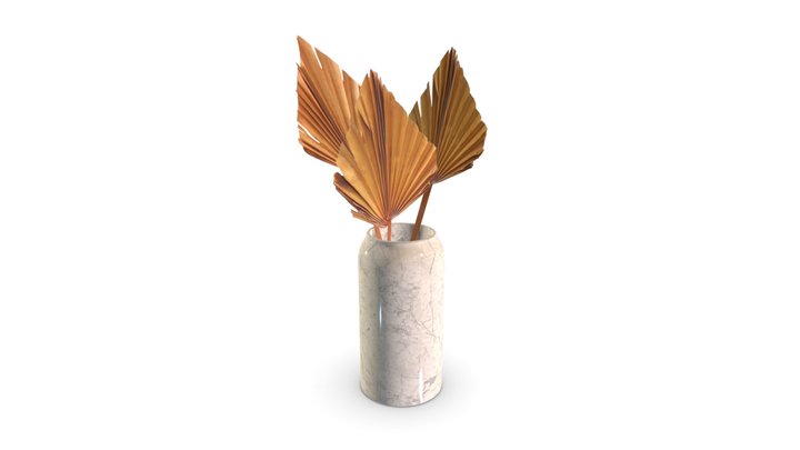 Grass in vase – Free 3D Model STL