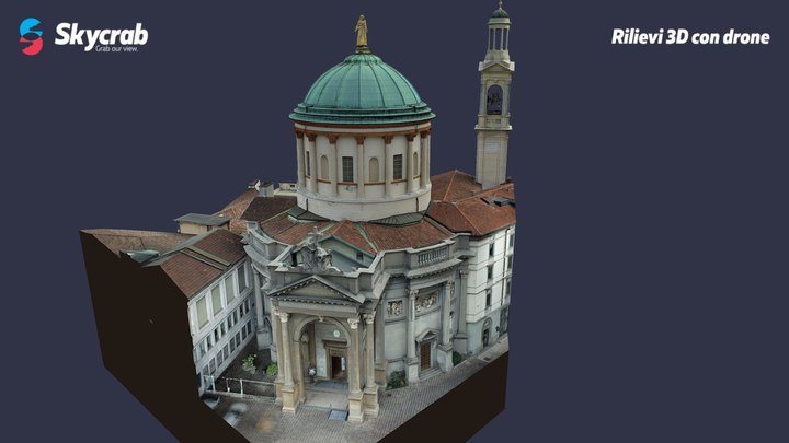 Chiesa Santa Maria Immacolata delle Grazie - BG 3D Model