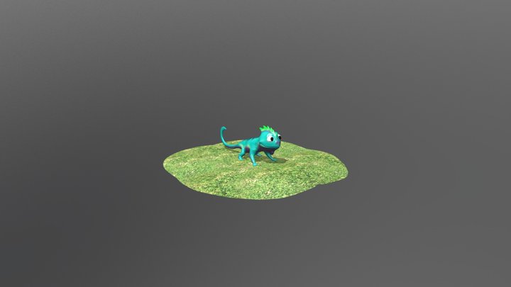 Arts by Eron_Camaleão 3D Model