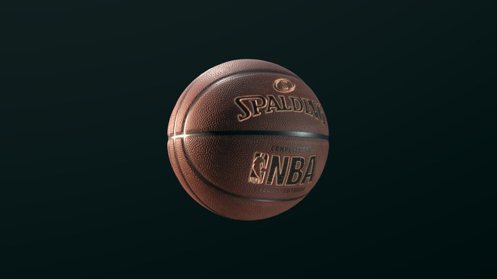 Basketball - Spalding 3D Model