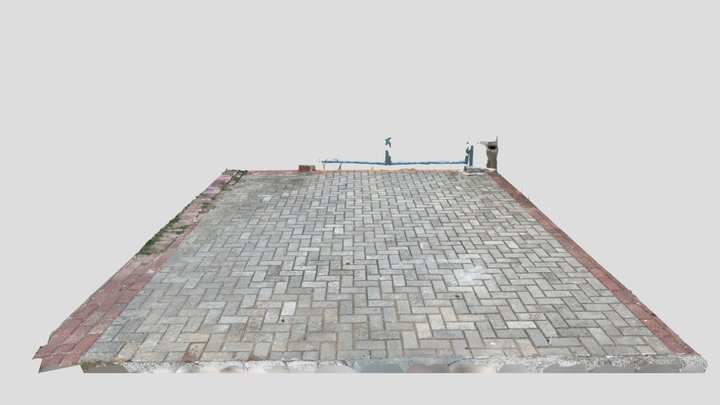 Paver Surface 3D Model