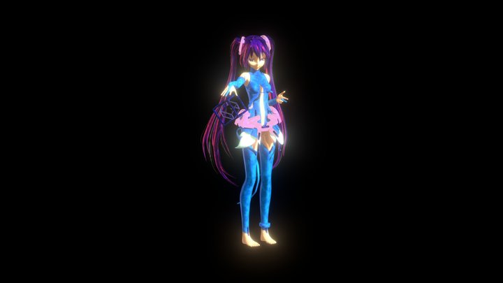 Hatsune-miku-ii- edit 3D Model