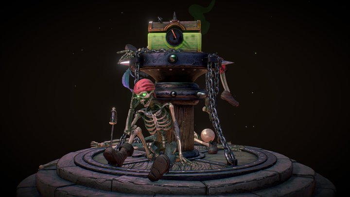 Treasure hunters 3D Model