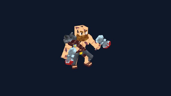 Berserker 3D Model
