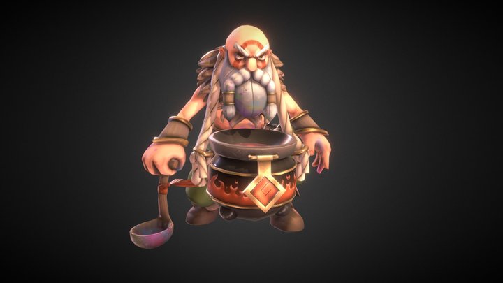 Hulgur - Forgeborn 3D Model