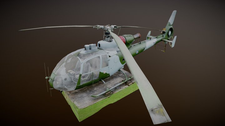 Aérospatiale Gazelle 3D Model