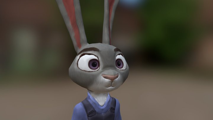 Zootopia. Judy Hopps 3D Model