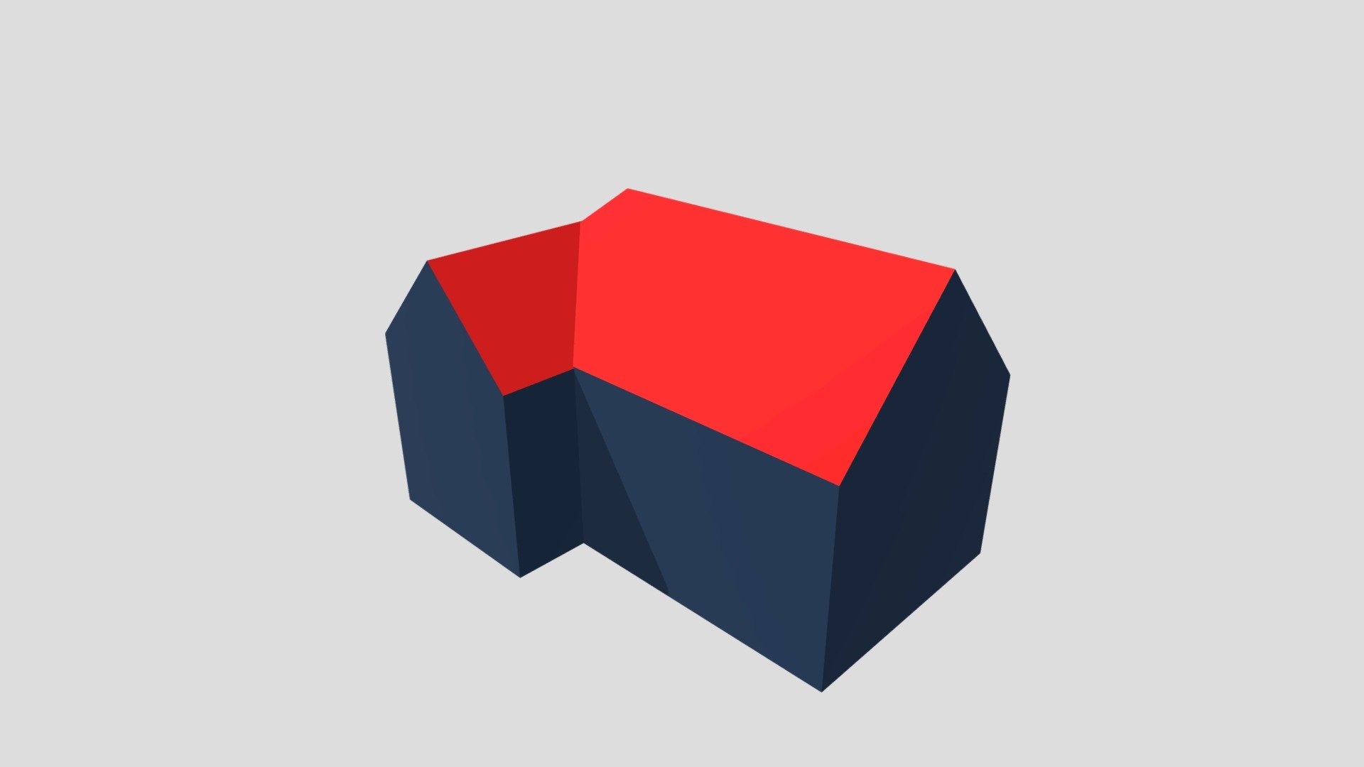 Roof shape: L-return