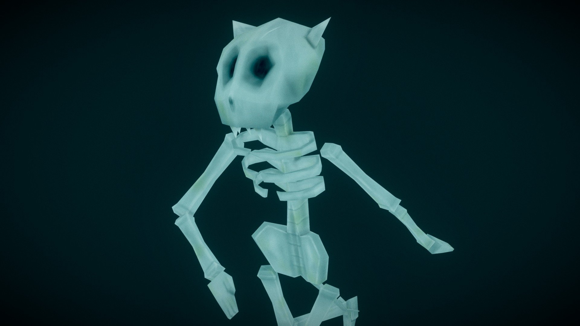 Skeleton Cat