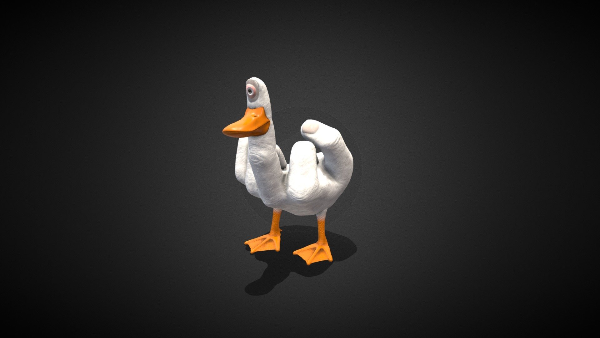 Duck you - Download Free 3D model by Akinaro (@Akinaro) [513375e]