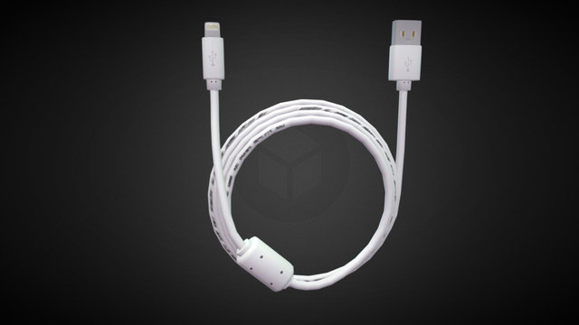 Cabo Dados USB 8 pinos 3D Model