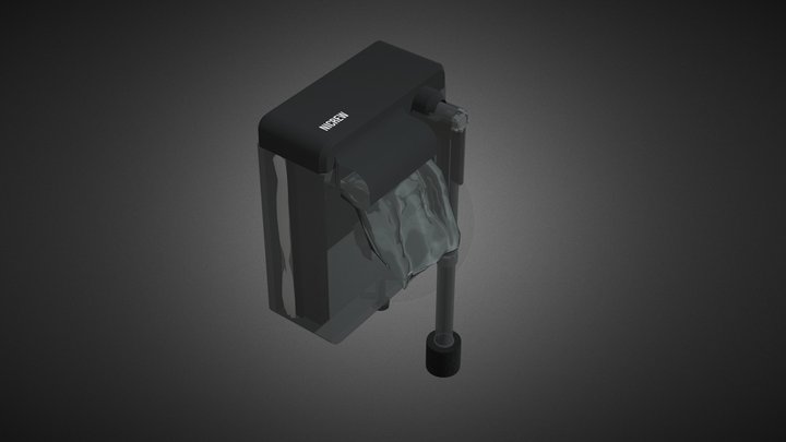 Nicrew-HOB-aquarium-filter 3D Model