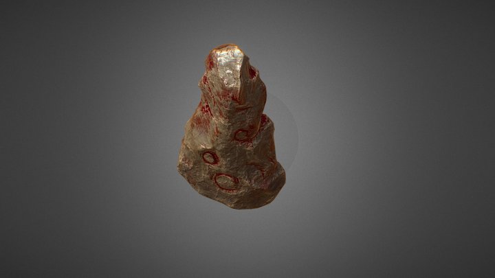 Blood Rock 3D Model