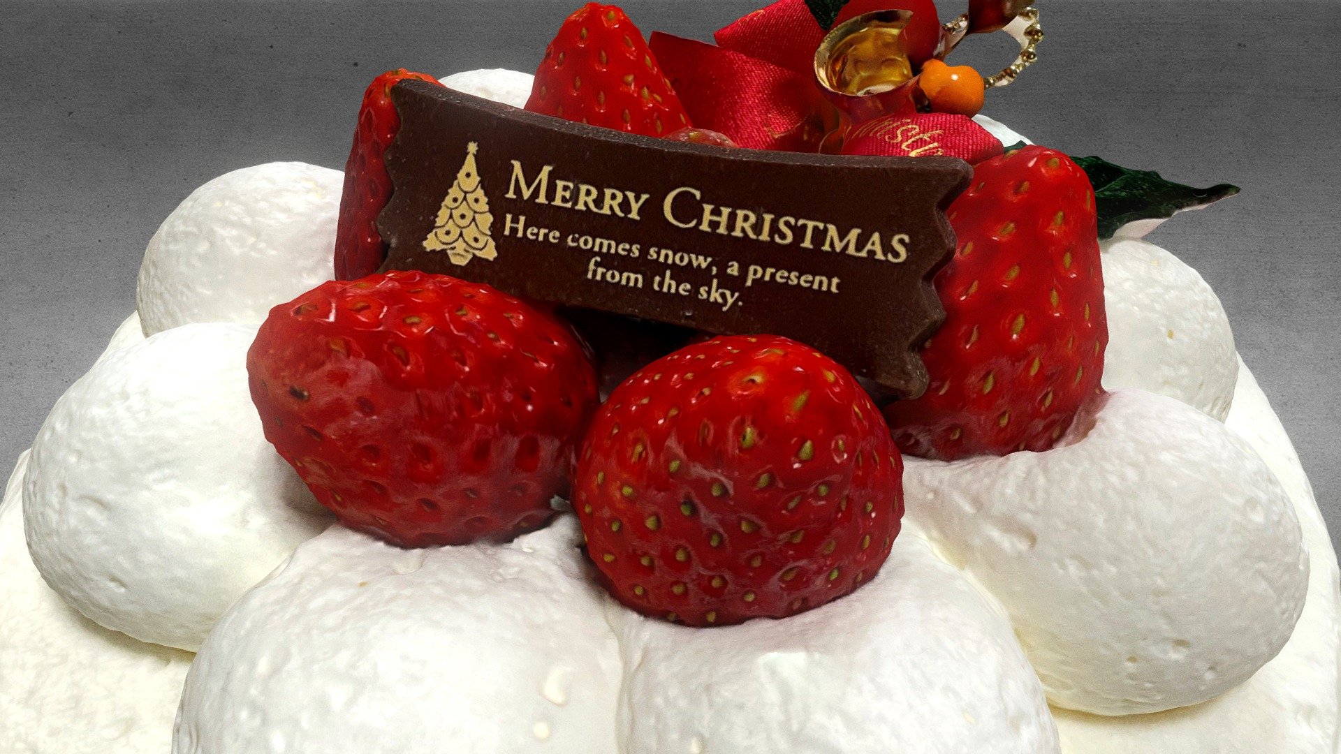 金谷ホテルのクリスマスケーキ