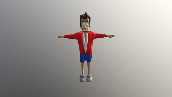 Lars, Game Character 3D Model