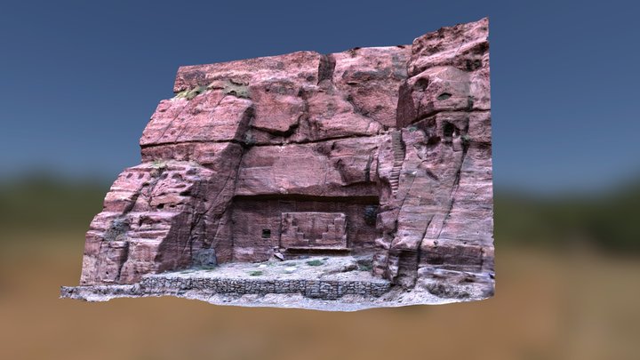 Tomb of Petra 1 - A model for a game 3D Model