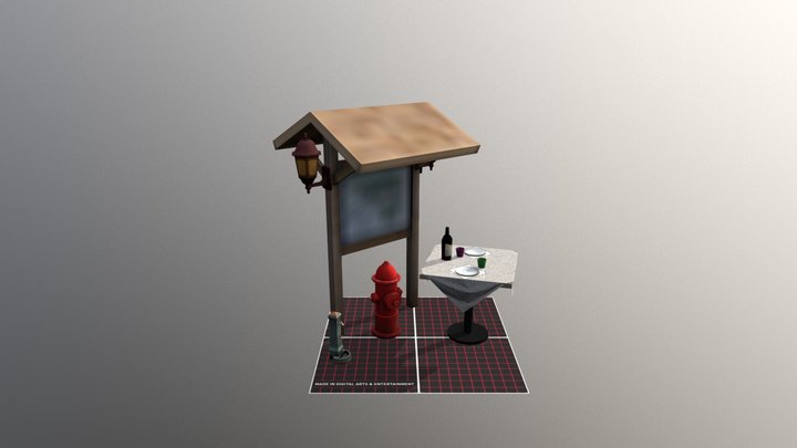 Five Props Assignment 3D Model