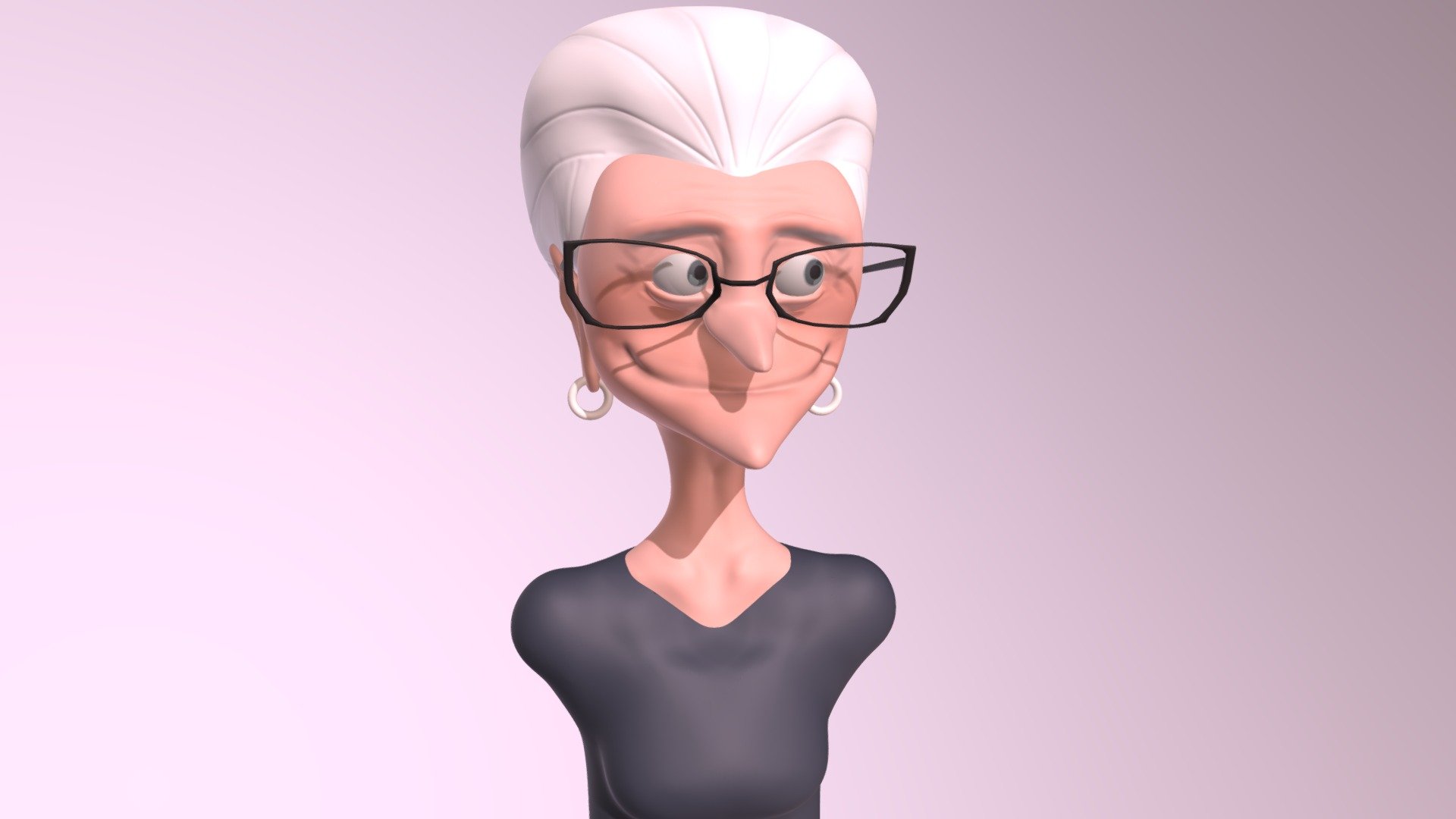 Granny 3d Model By Omer Orafaeli [513861a] Sketchfab