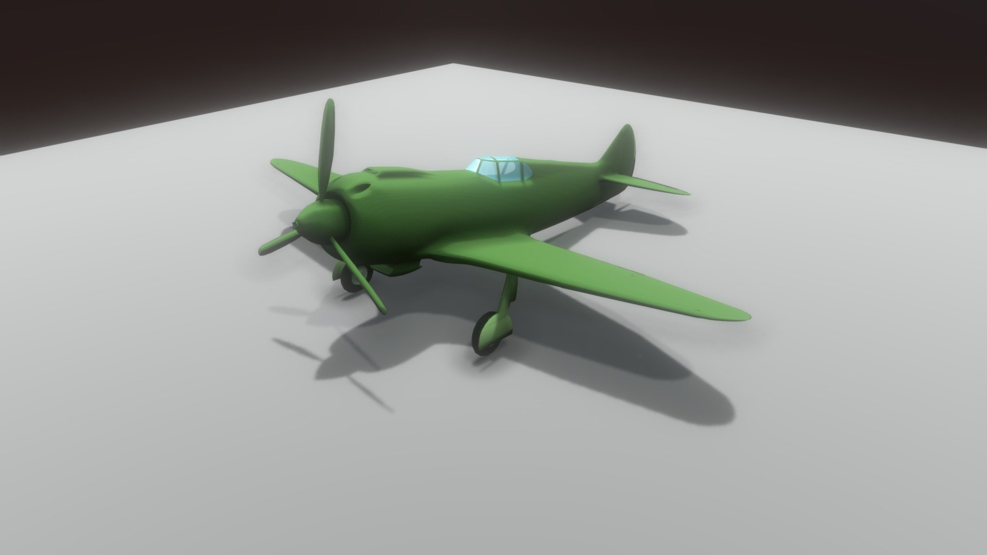 La-5 landed - 3D model by Cerys (@bdobrev) [51389e2] - Sketchfab