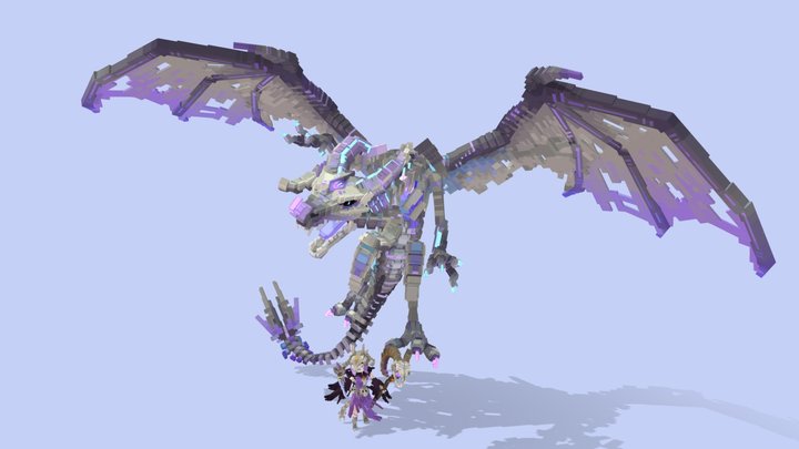 The goat Necromancer 3D Model