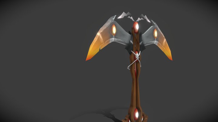 DAE_Weaponcraft-DobleScythe 3D Model