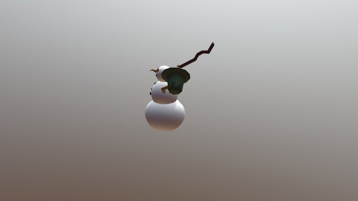Snowperson 3D Model