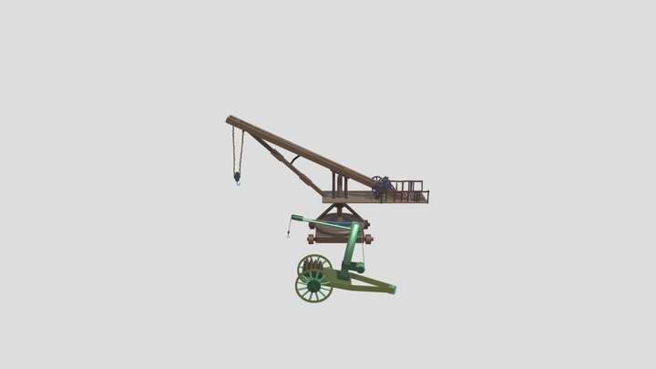 crane history 3D Model